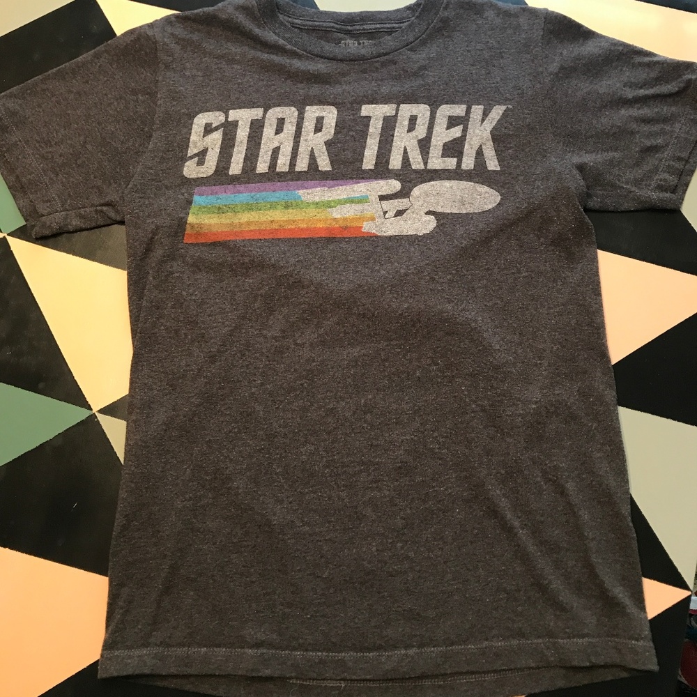 Star Trek Rainbow Short Sleeve Shirt